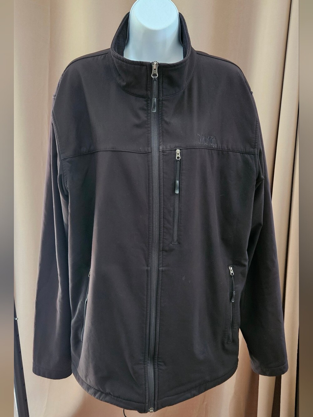 MidwayUSA Firesteel Softshell Jacket L Tall Black